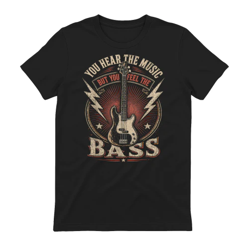 You Hear The Music But You Feel The Bass Vintage