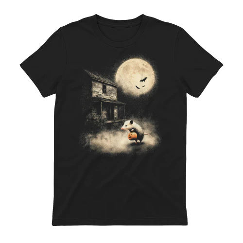 Vintage Opossum Halloween Cute Possum Pumpkin