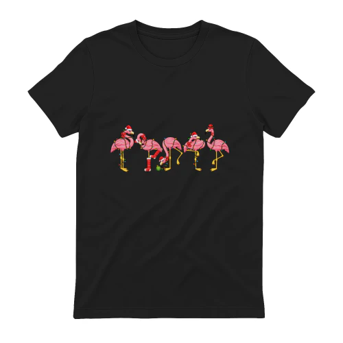 Festive Flamingo Holiday Parade