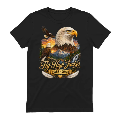 Fly High Jackie Jackie and Shadow Bald Eagle