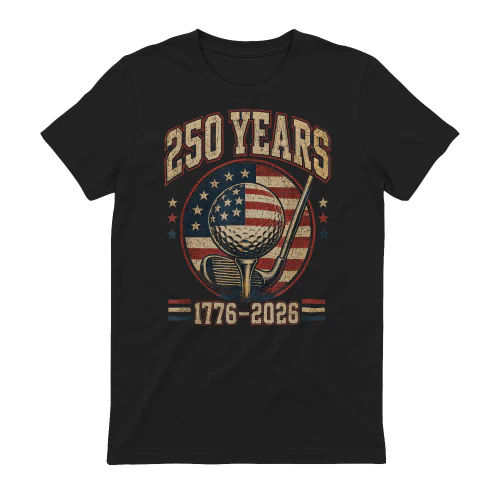 250th Anniversary 250 USA America Golf 1776 2026 Patriotic