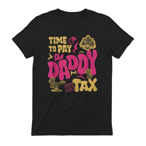 Time to Pay the Daddy Tax Retro Gamer Dad Fathers Day Tank