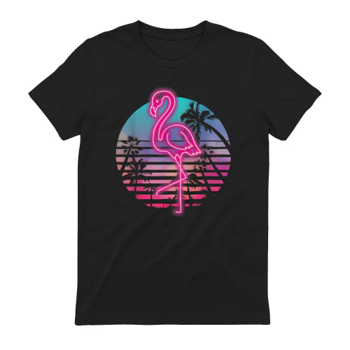 Zoo Animal Tropic Summer Sunrise Gift Flamingo