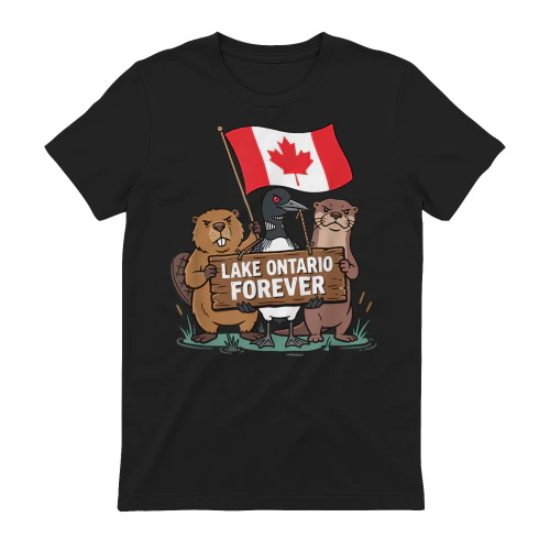 Lake Ontario Forever Animals Flag Funny Anti Lake