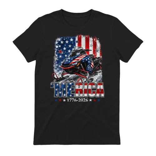 Snowmobile Sled 'Merica 250 Year America