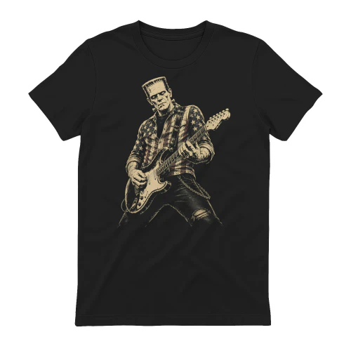 Guitar Lovers Halloween Horror Frankenstein