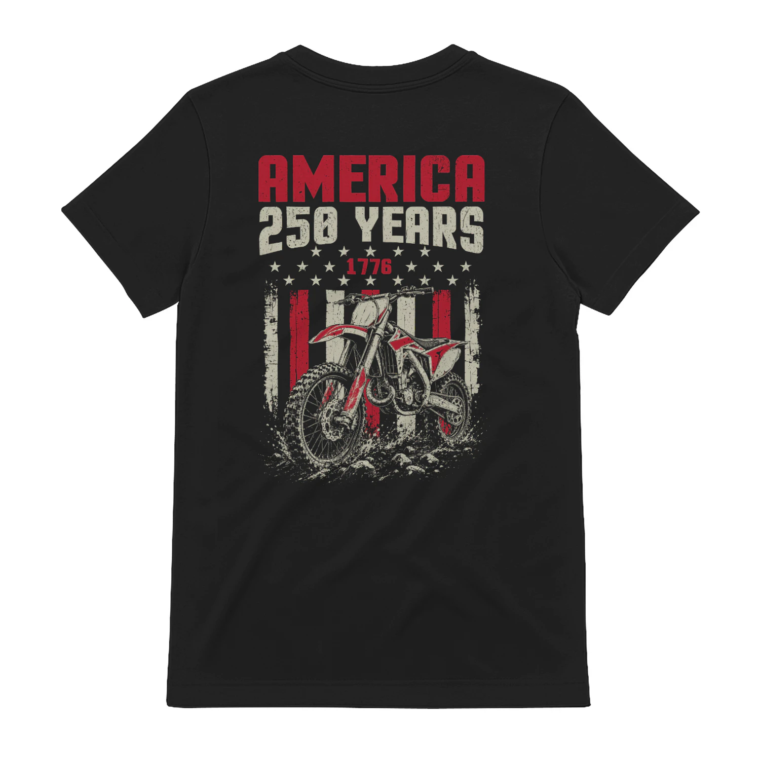 Dirt Bike Motocross America 250 Years 1776