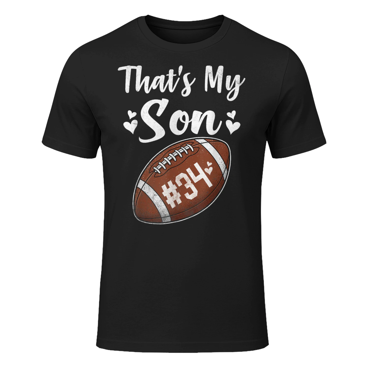 Football Jersey Number 34 That's My Son Football
