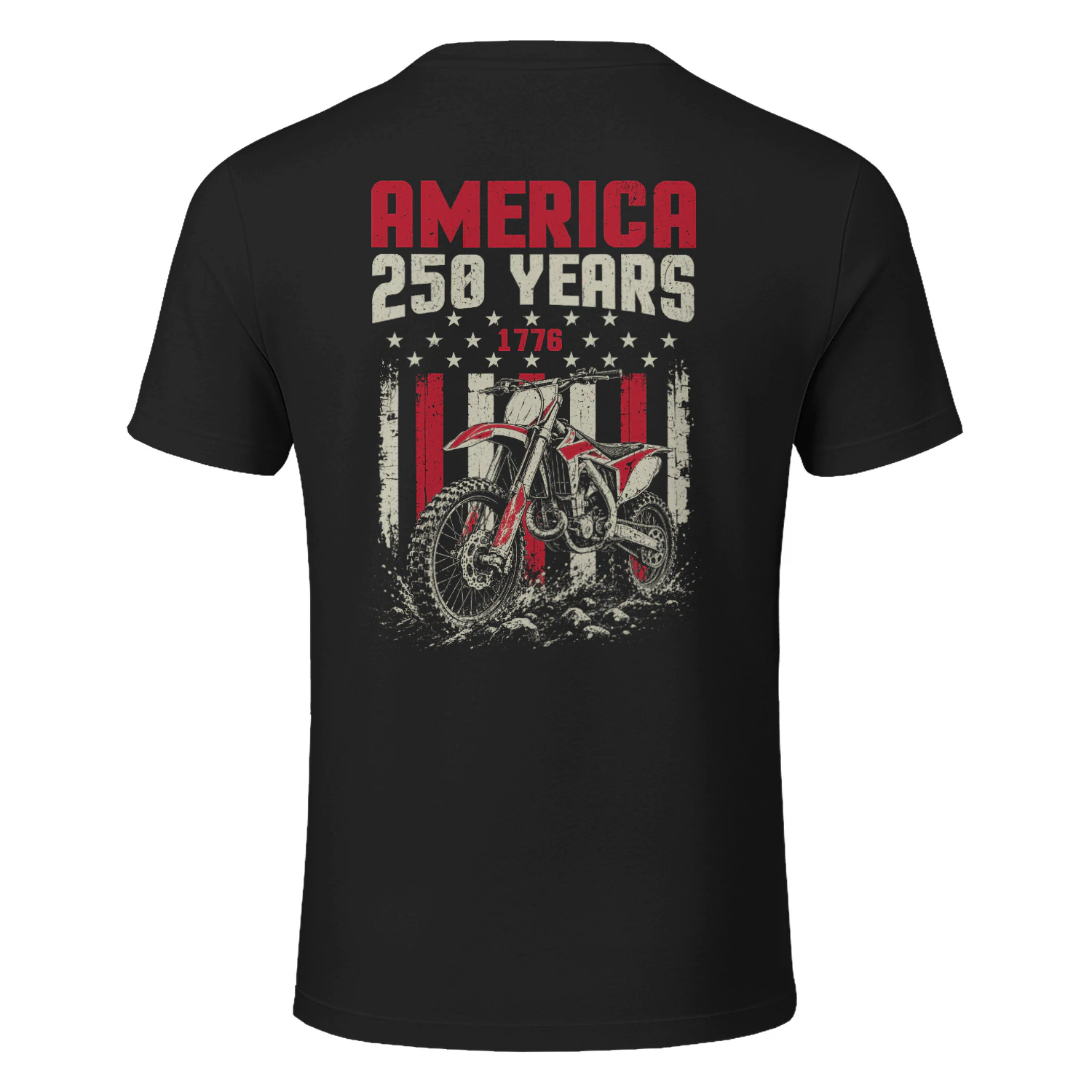 Dirt Bike Motocross America 250 Years 1776