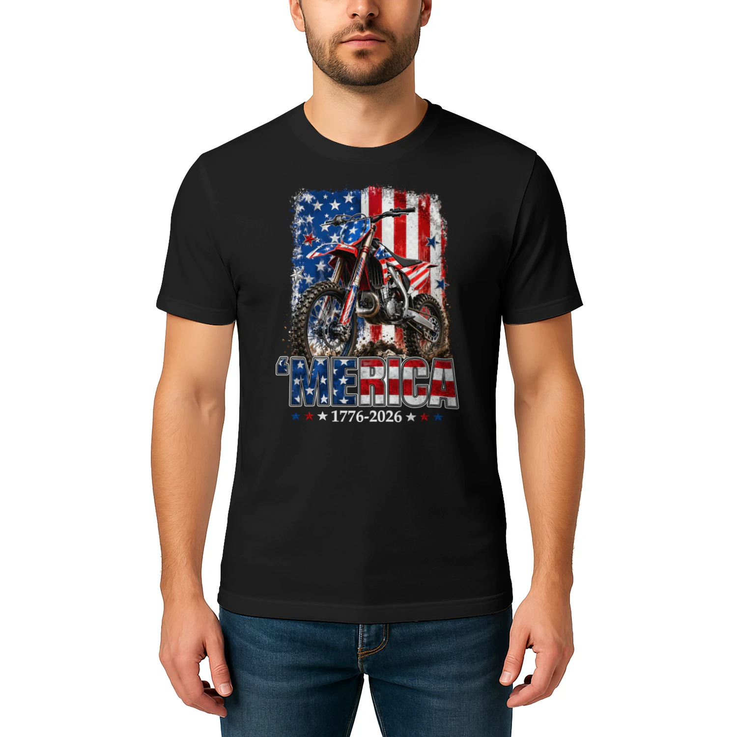 Dirt Bike Motocross 'Merica 1776 2026