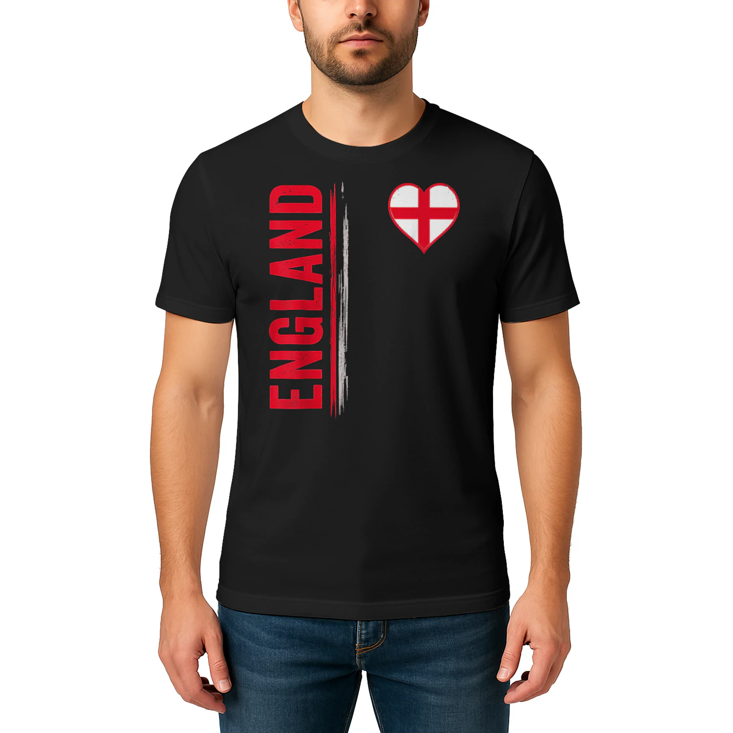 England Flag Heart Pride English Patriotic