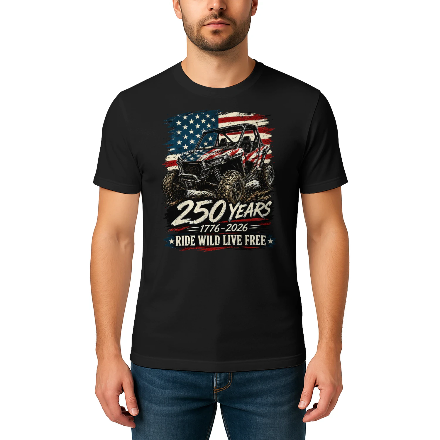SXS UTV 250 Years Ride Wild Live Free