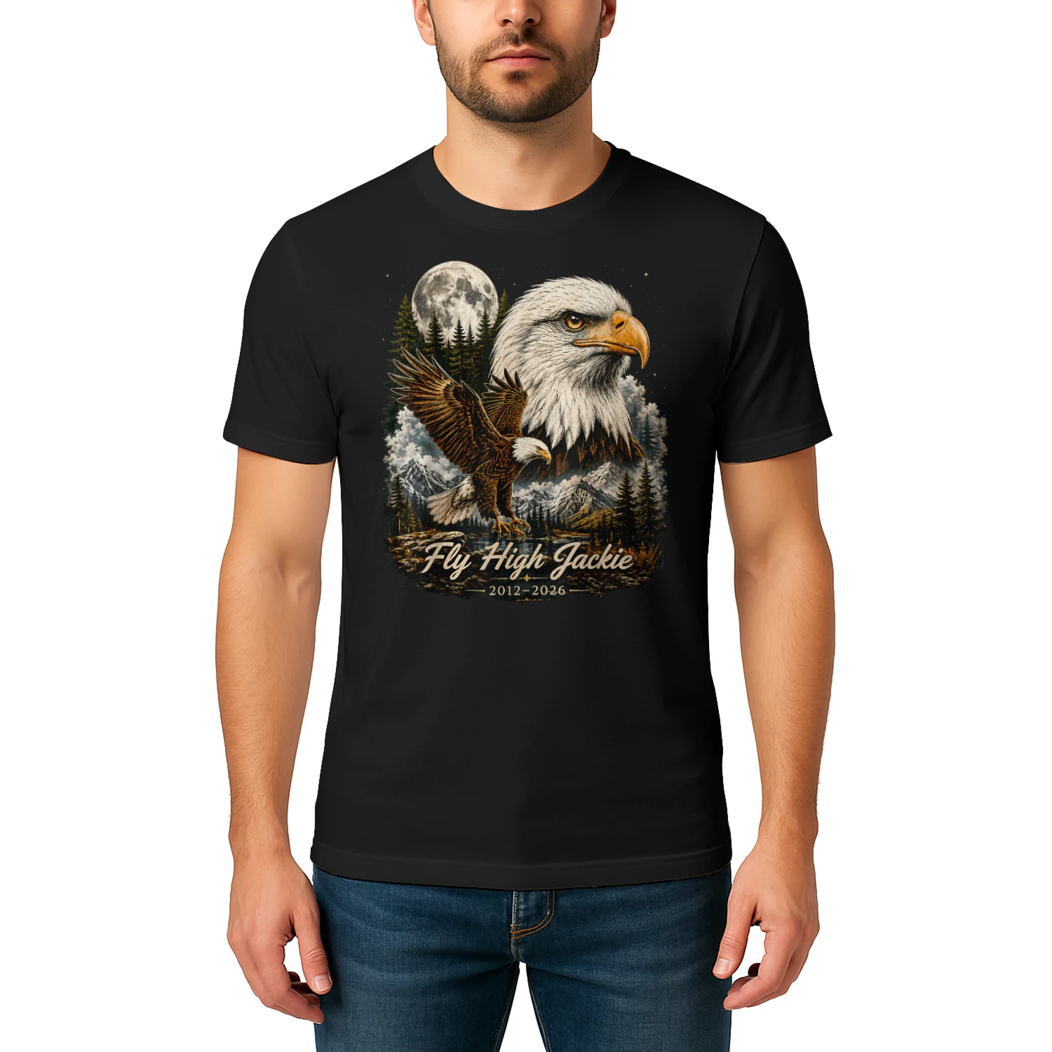 Jackie The Big Bear Bald Eagle Supports Wildlife