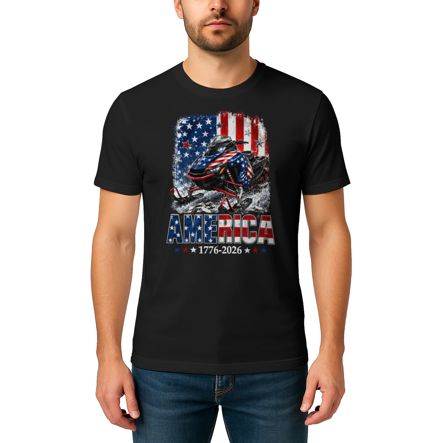 Snowmobile Sled America 1776 2026