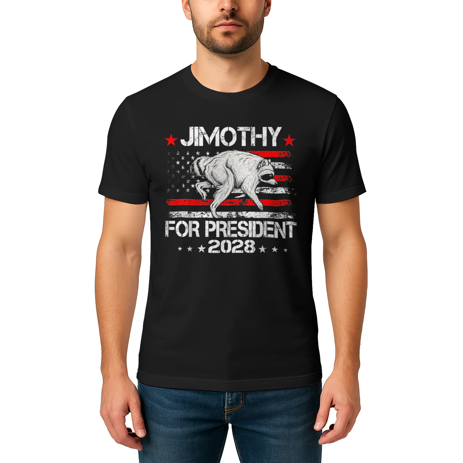 Viral Raccoon Timothy Jimothy for President 2028