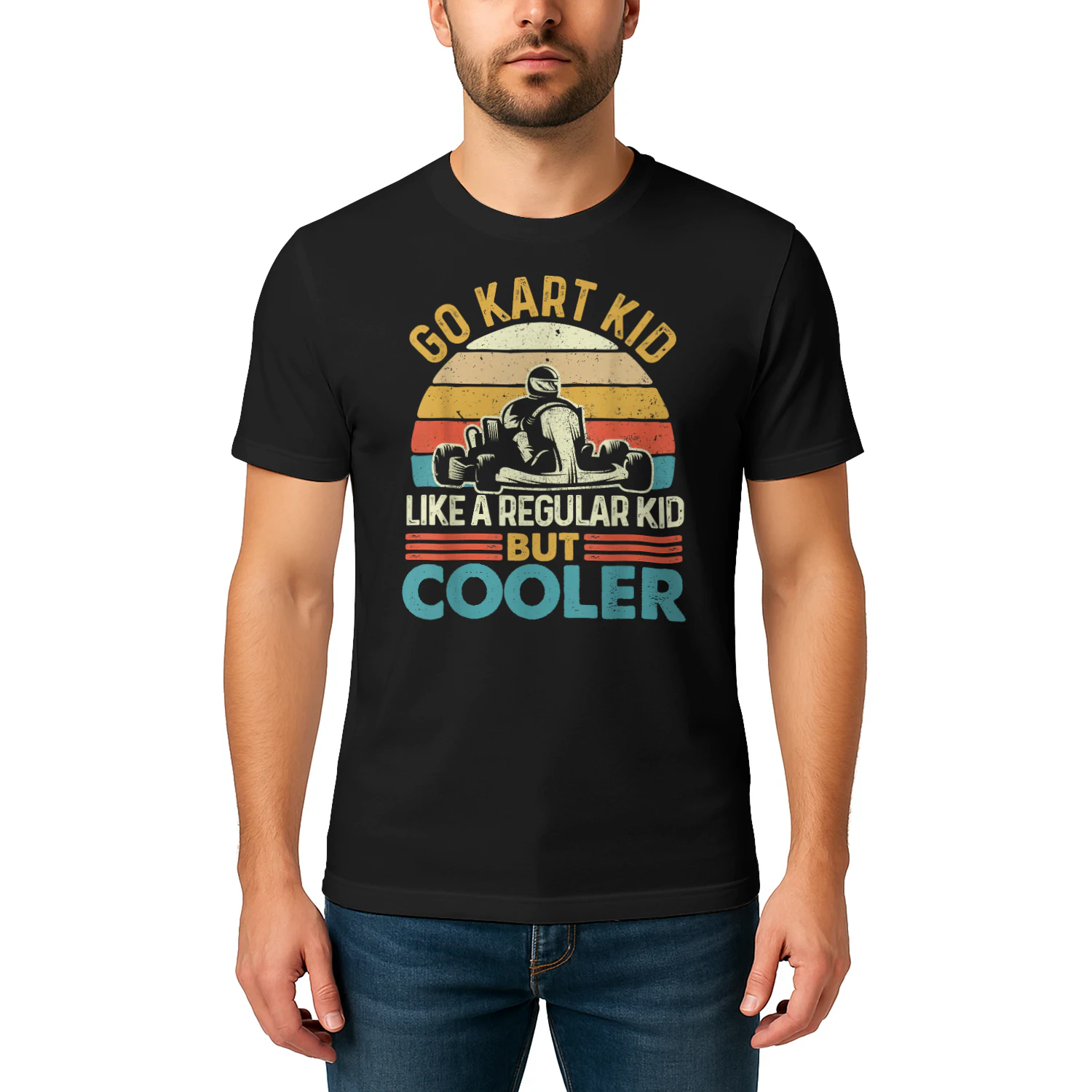 Go Kart Kid Retro Go Cart Racing