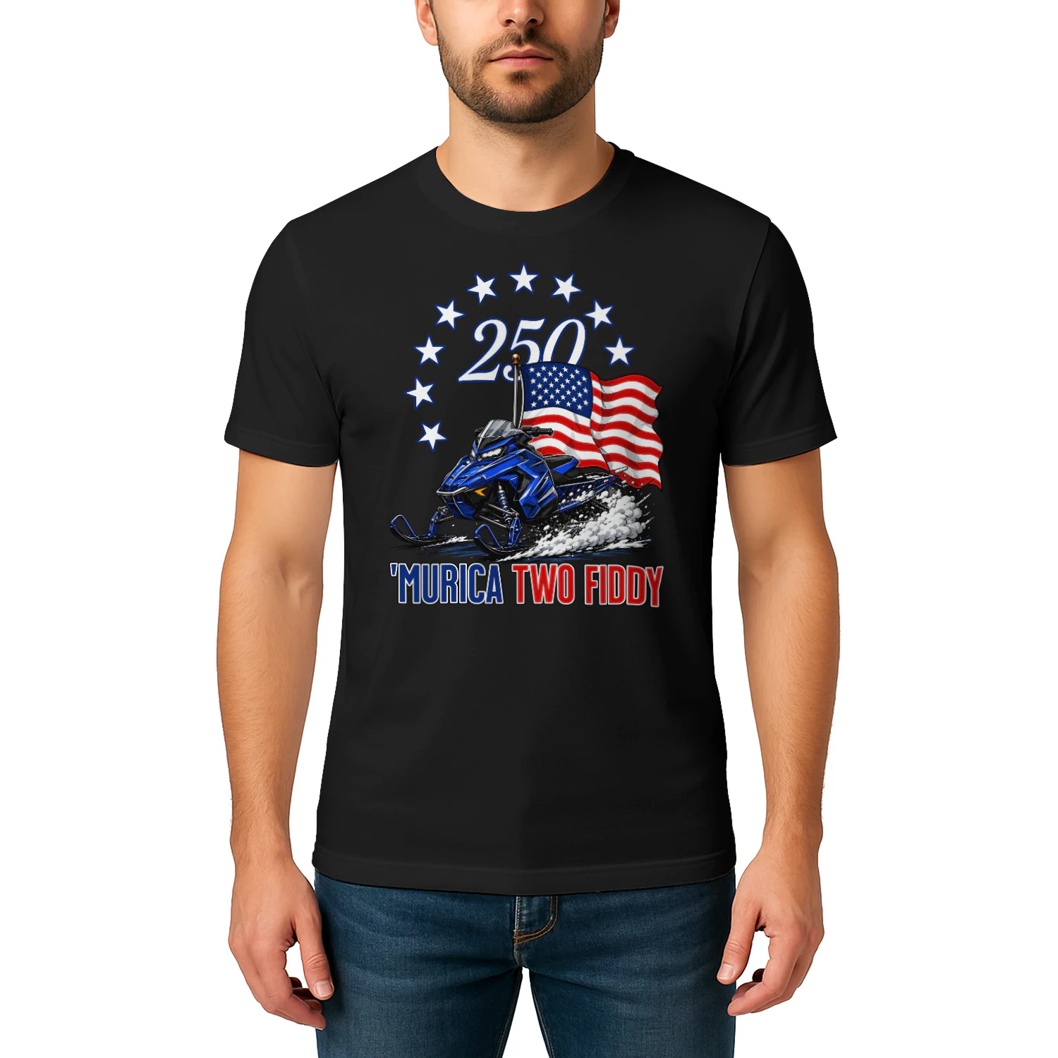Snowmobile Sled 'Murica Two Fiddy 250