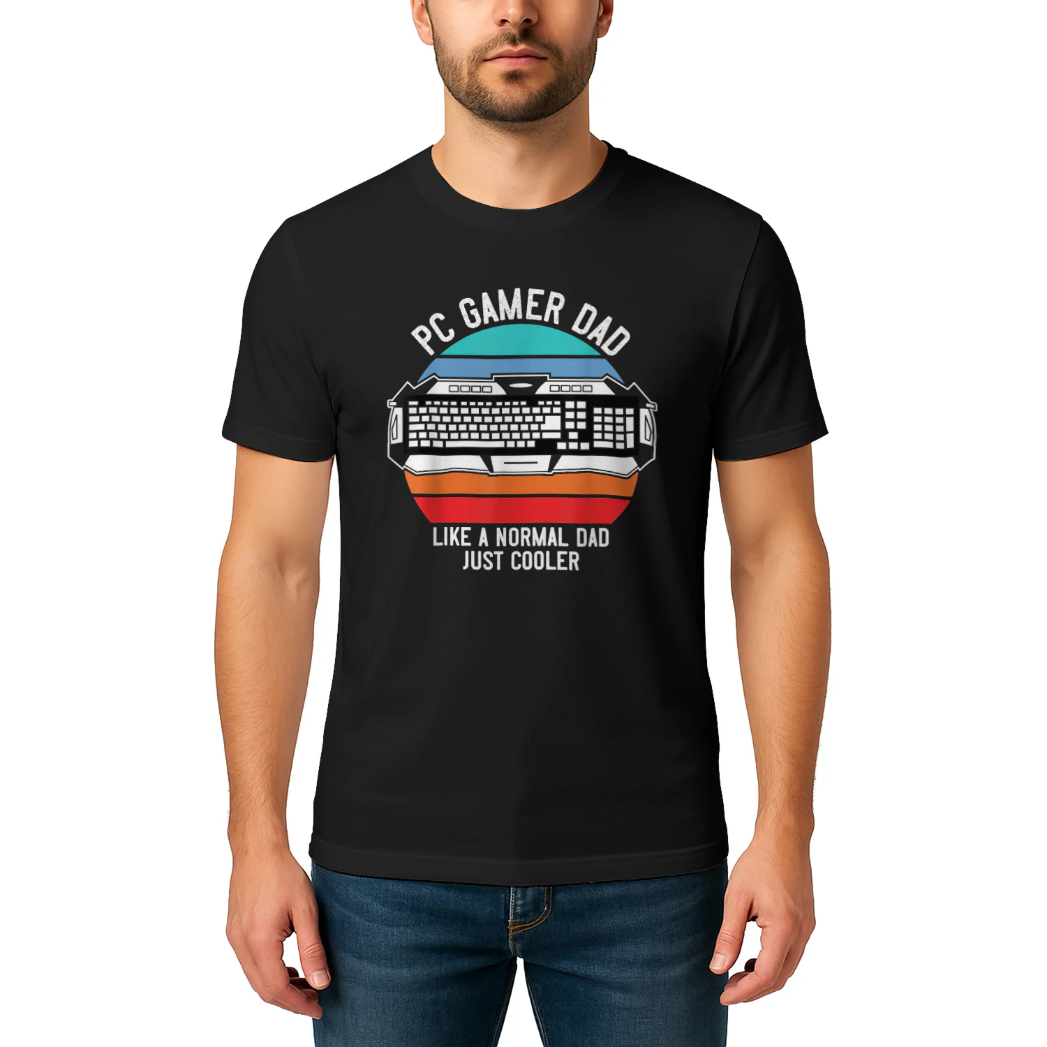 PC Gamer Dad Shirt Gamer Dad Fathers Day Video Game Tshirt