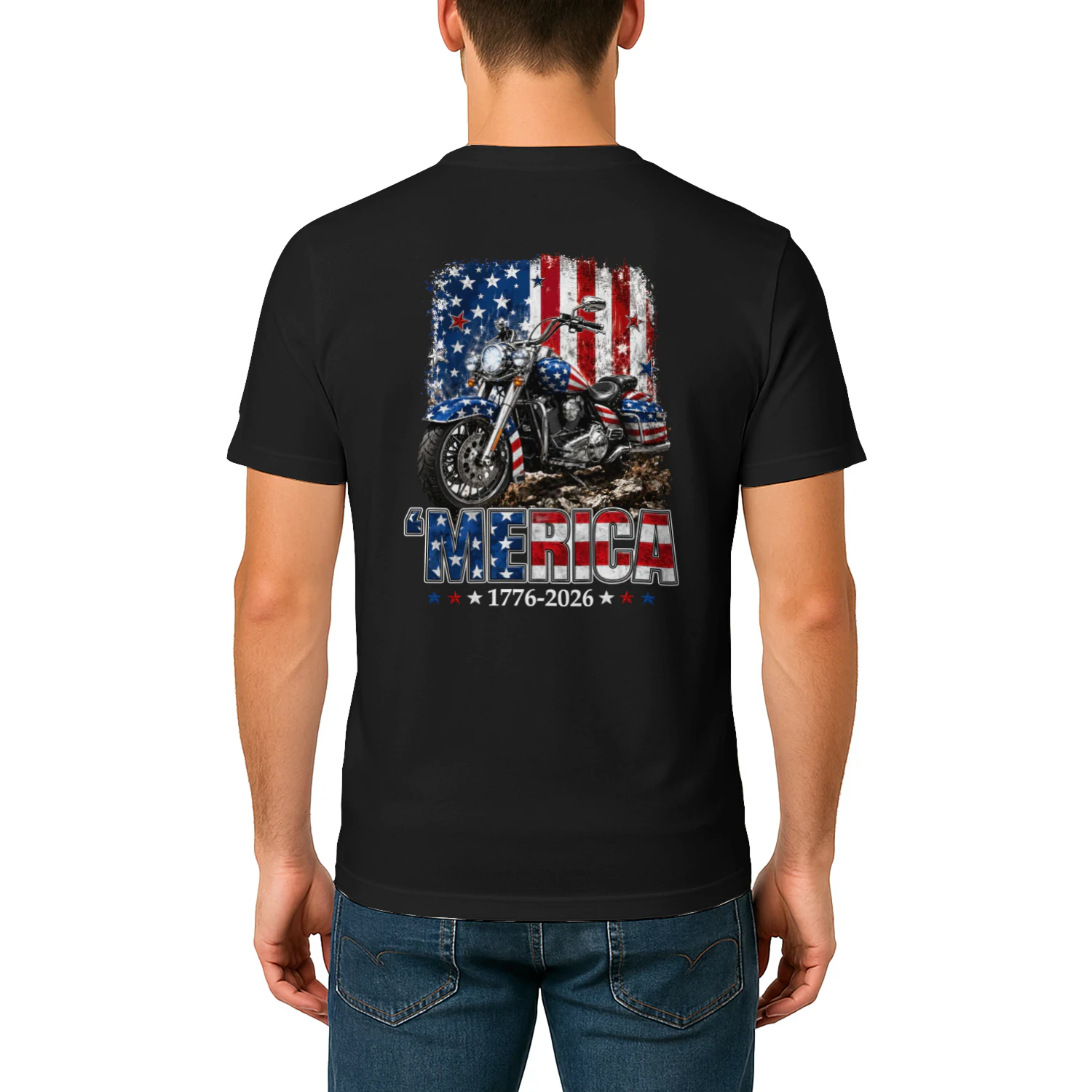 Motorcycle Merica 1776 - 2026
