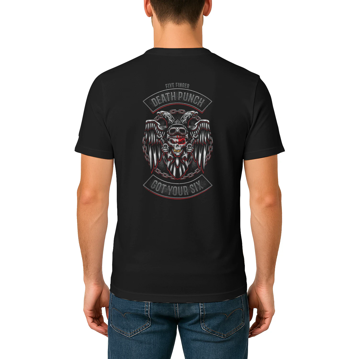 Motorcycle Biker Badge Got Your Six