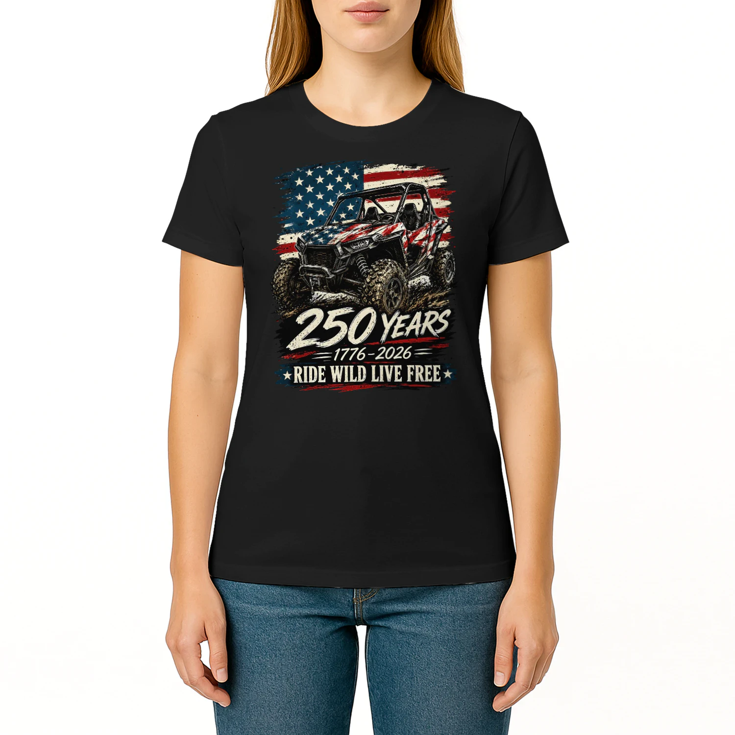 SXS UTV 250 Years Ride Wild Live Free