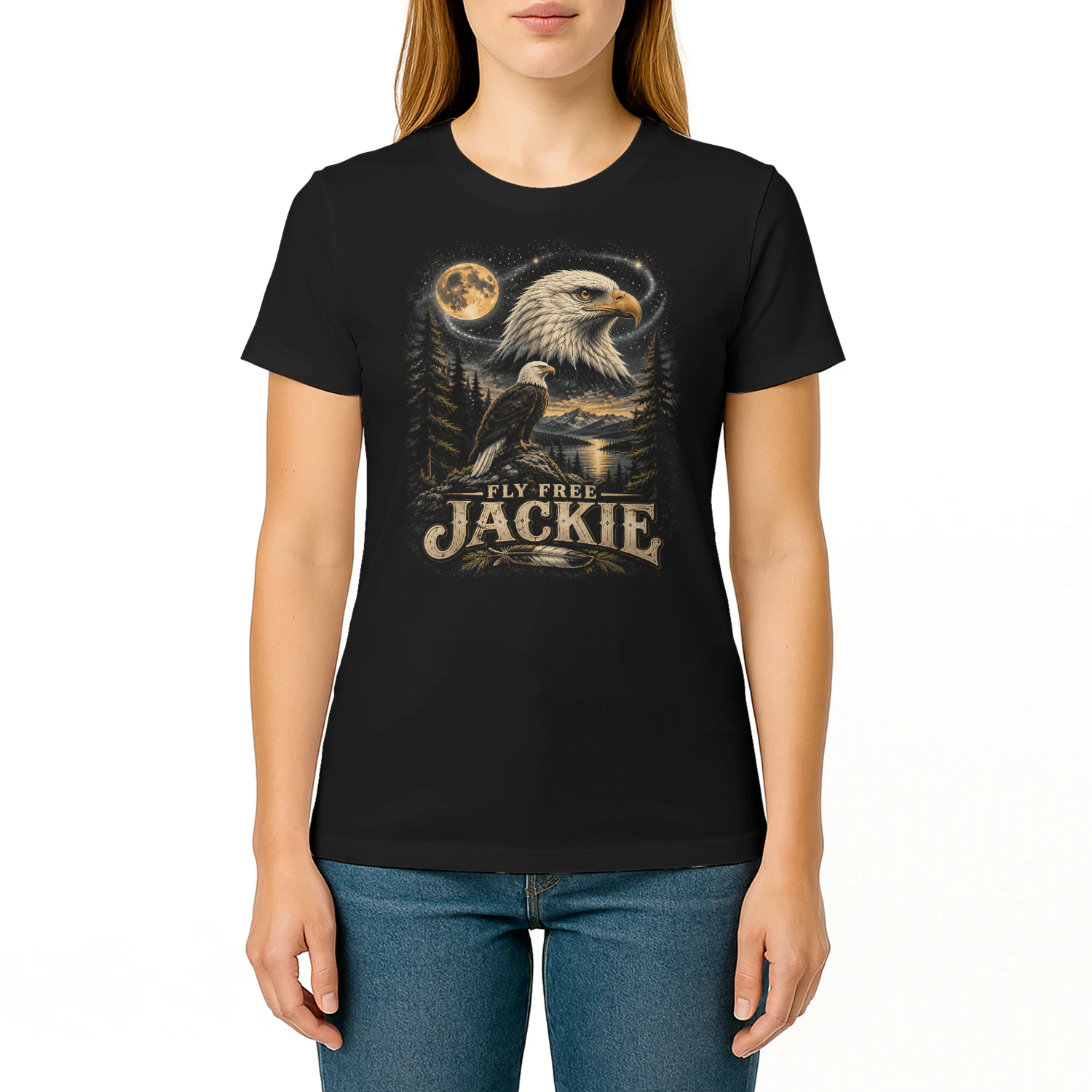 Jackie Forever Our Queen Memorial Bald Eagle