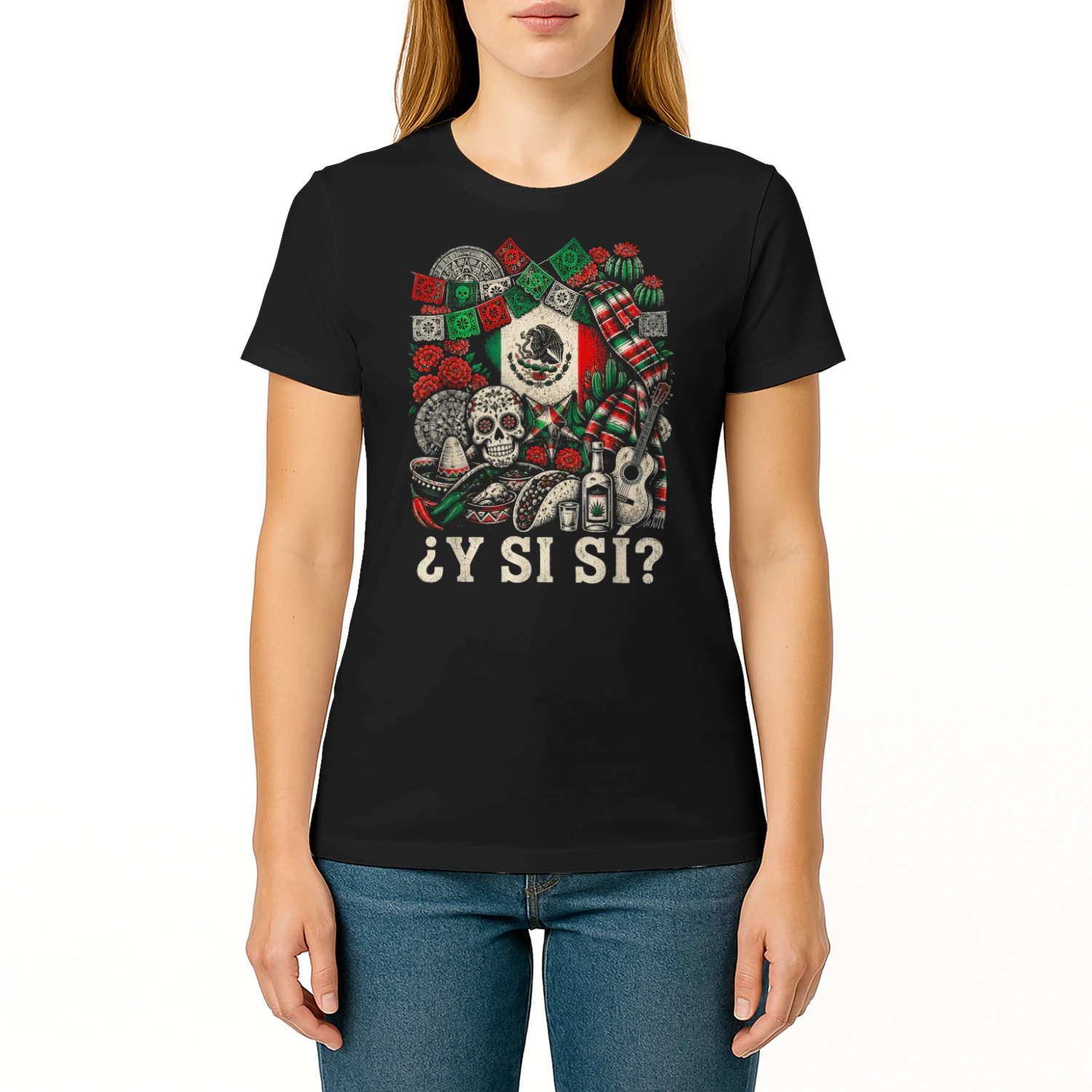 Y Si S Mexico Y Si S Flag Mexican Funny