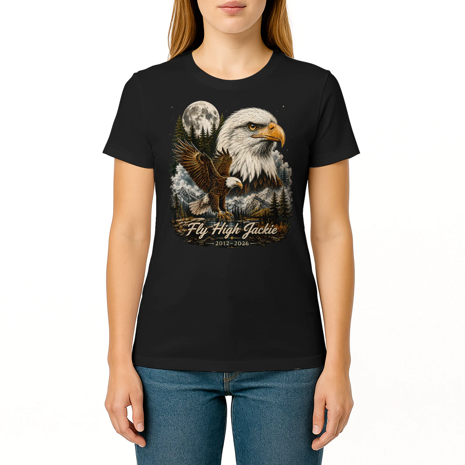 Jackie The Big Bear Bald Eagle Supports Wildlife
