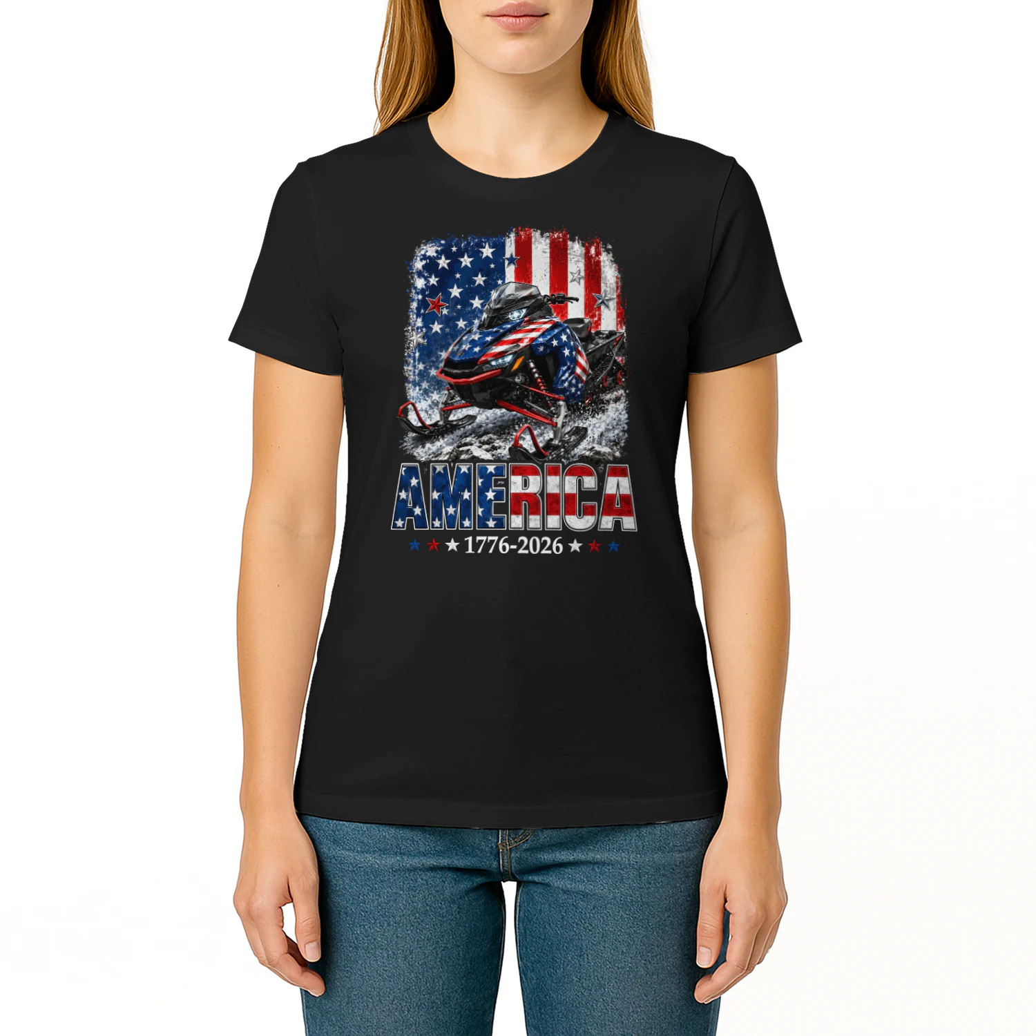 Snowmobile Sled America 1776 2026
