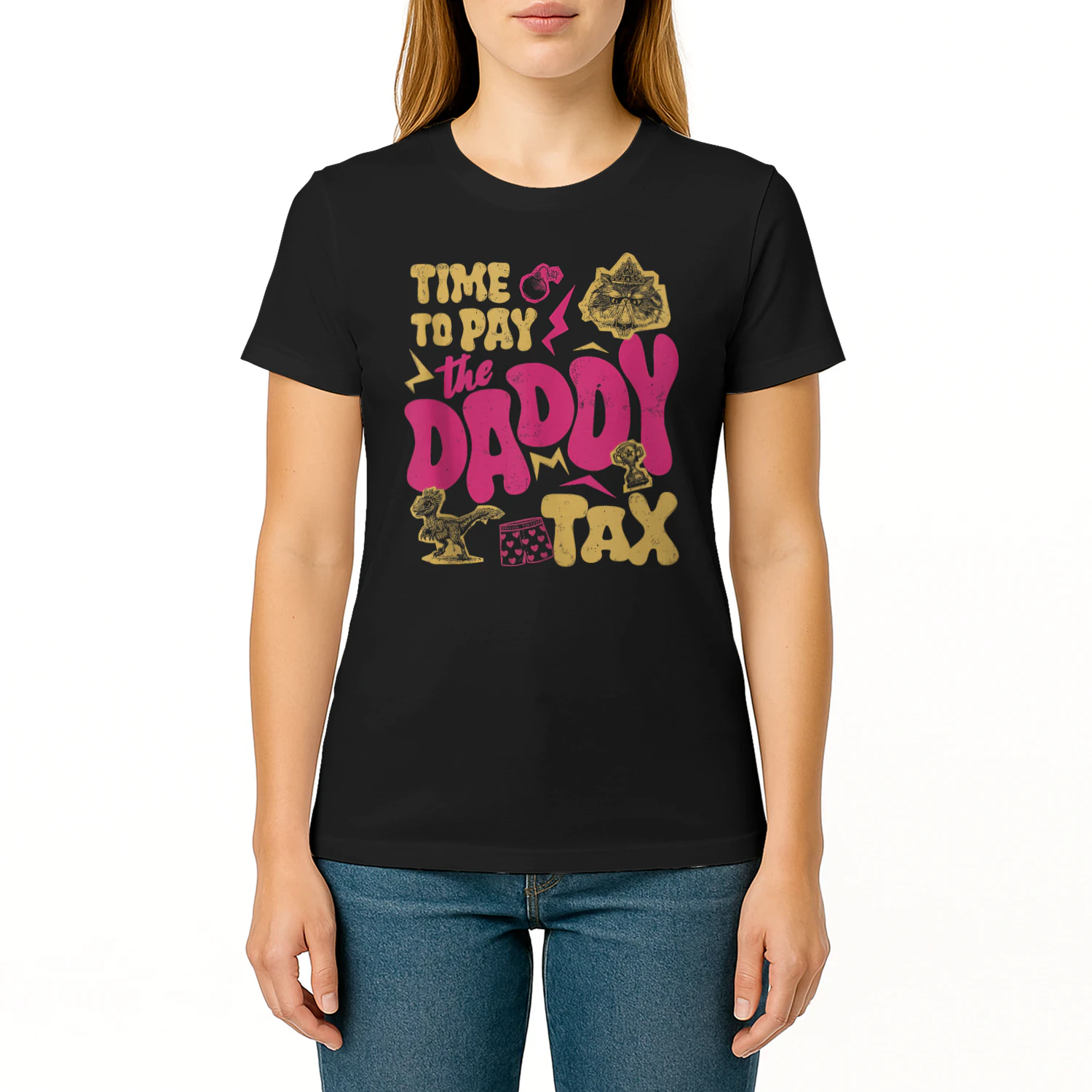 Time to Pay the Daddy Tax Retro Gamer Dad Fathers Day Tank
