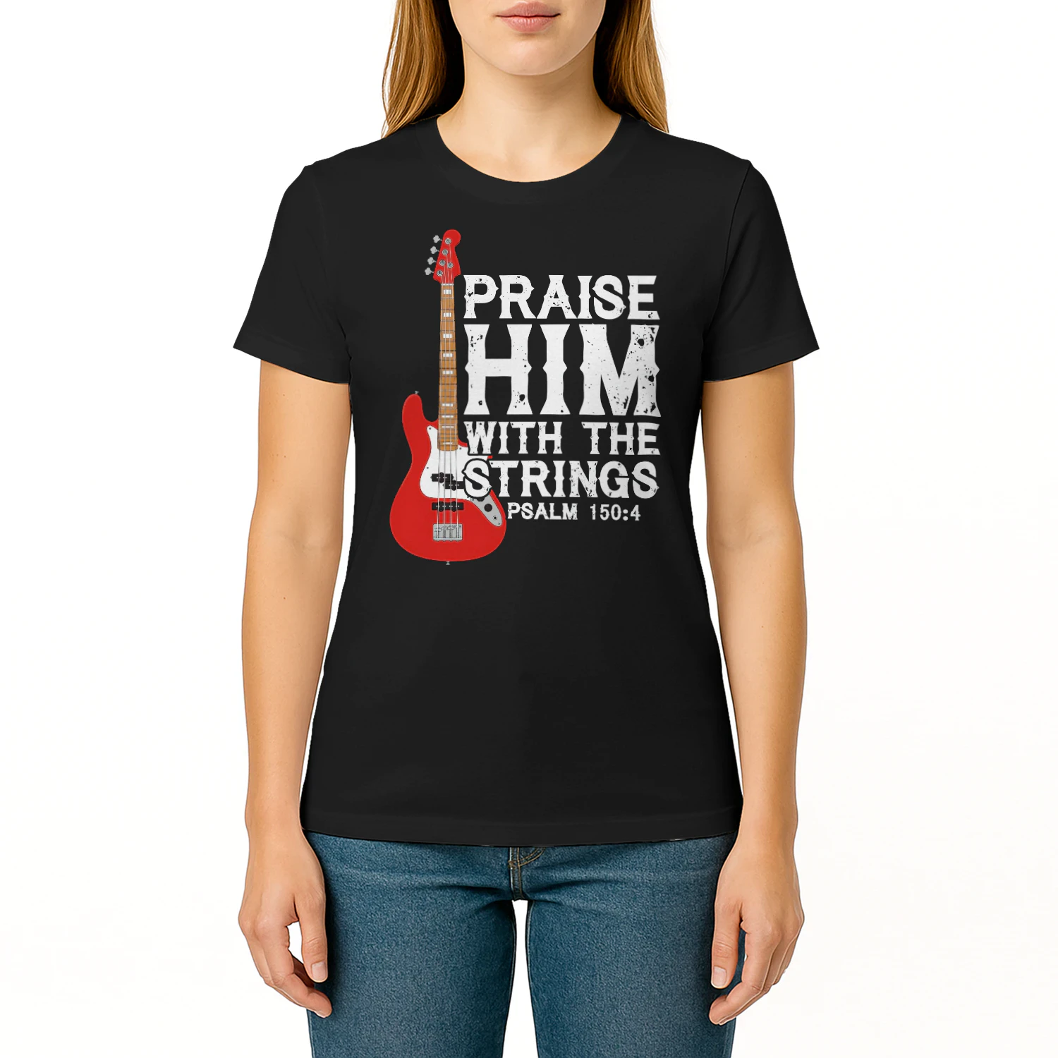 Guitar Bass Praise Him With The Strings