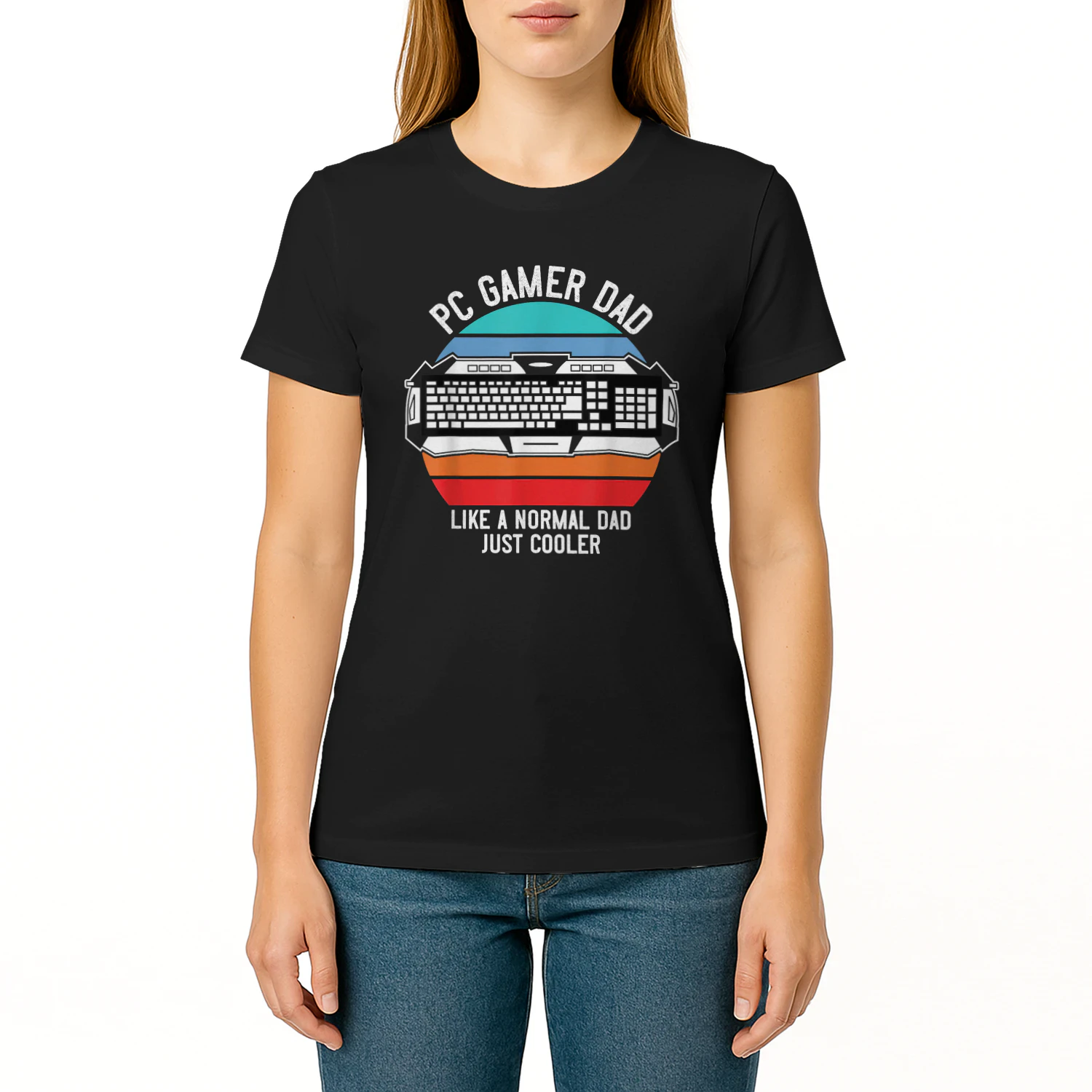 PC Gamer Dad Shirt Gamer Dad Fathers Day Video Game Tshirt