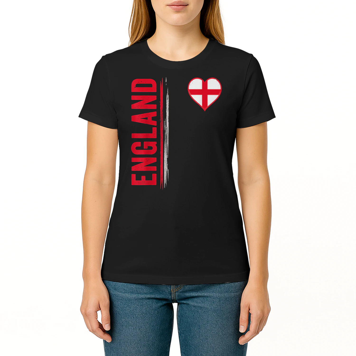 England Flag Heart Pride English Patriotic