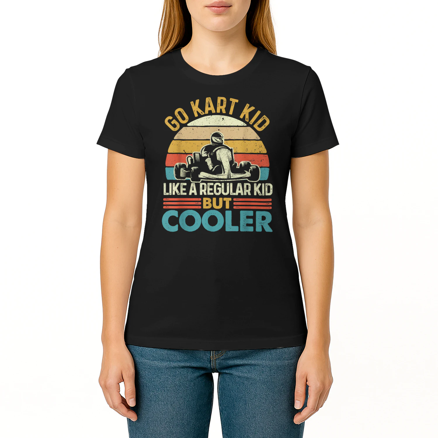 Go Kart Kid Retro Go Cart Racing