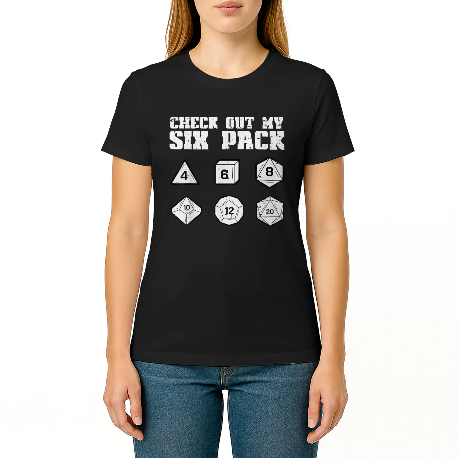RPG Check Out My 6 Pack Funny Gamer Men Boys