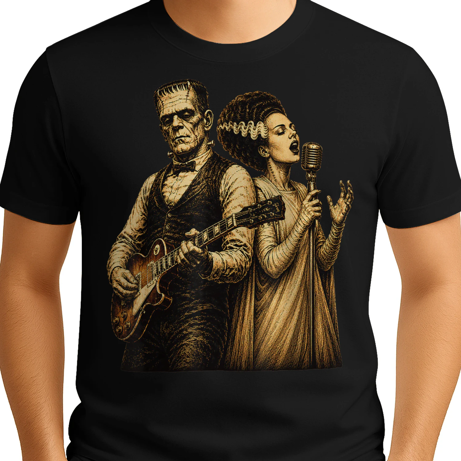 Halloween Frankenstein Bride Guitar Duet Music