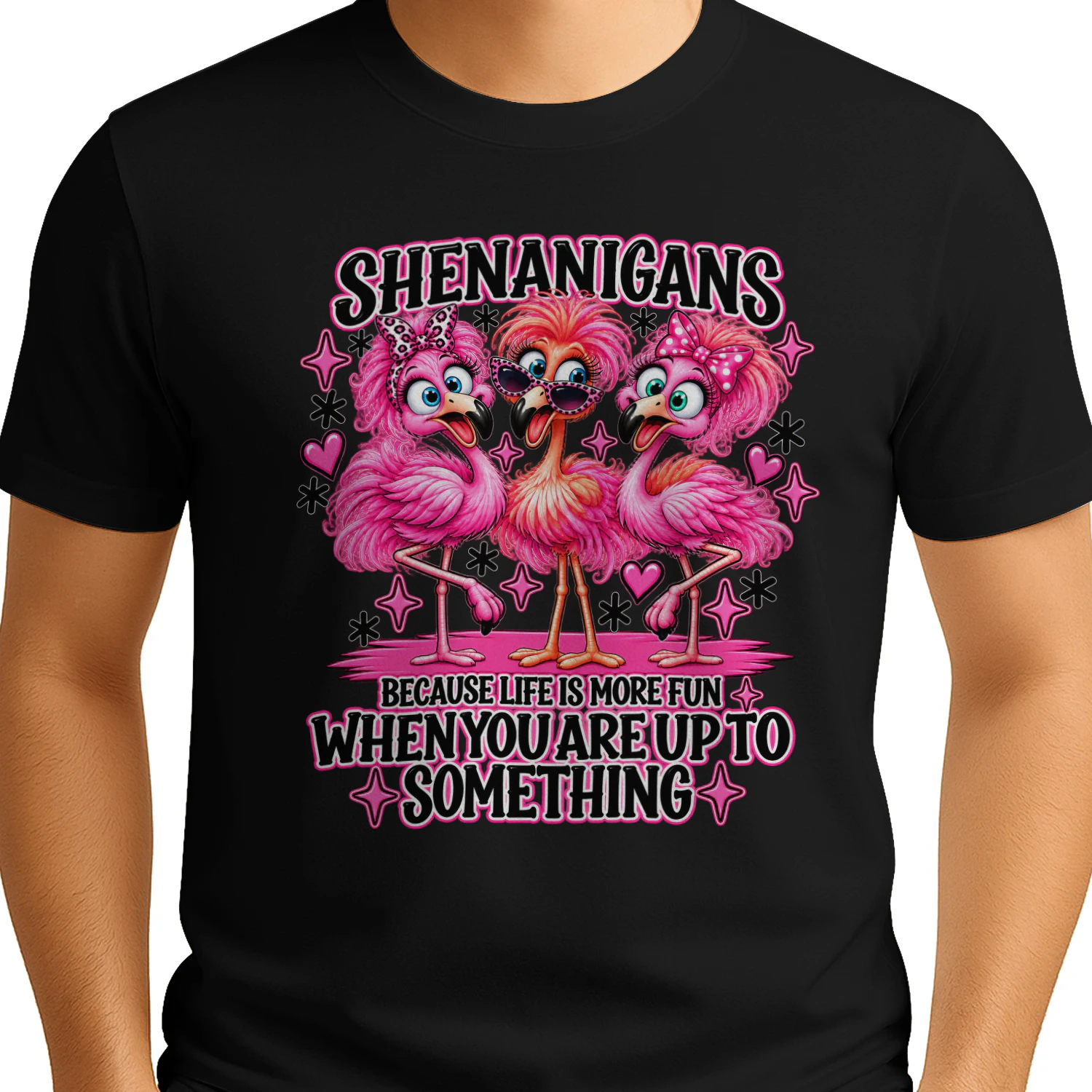 Shenanigans Flamingo Trio