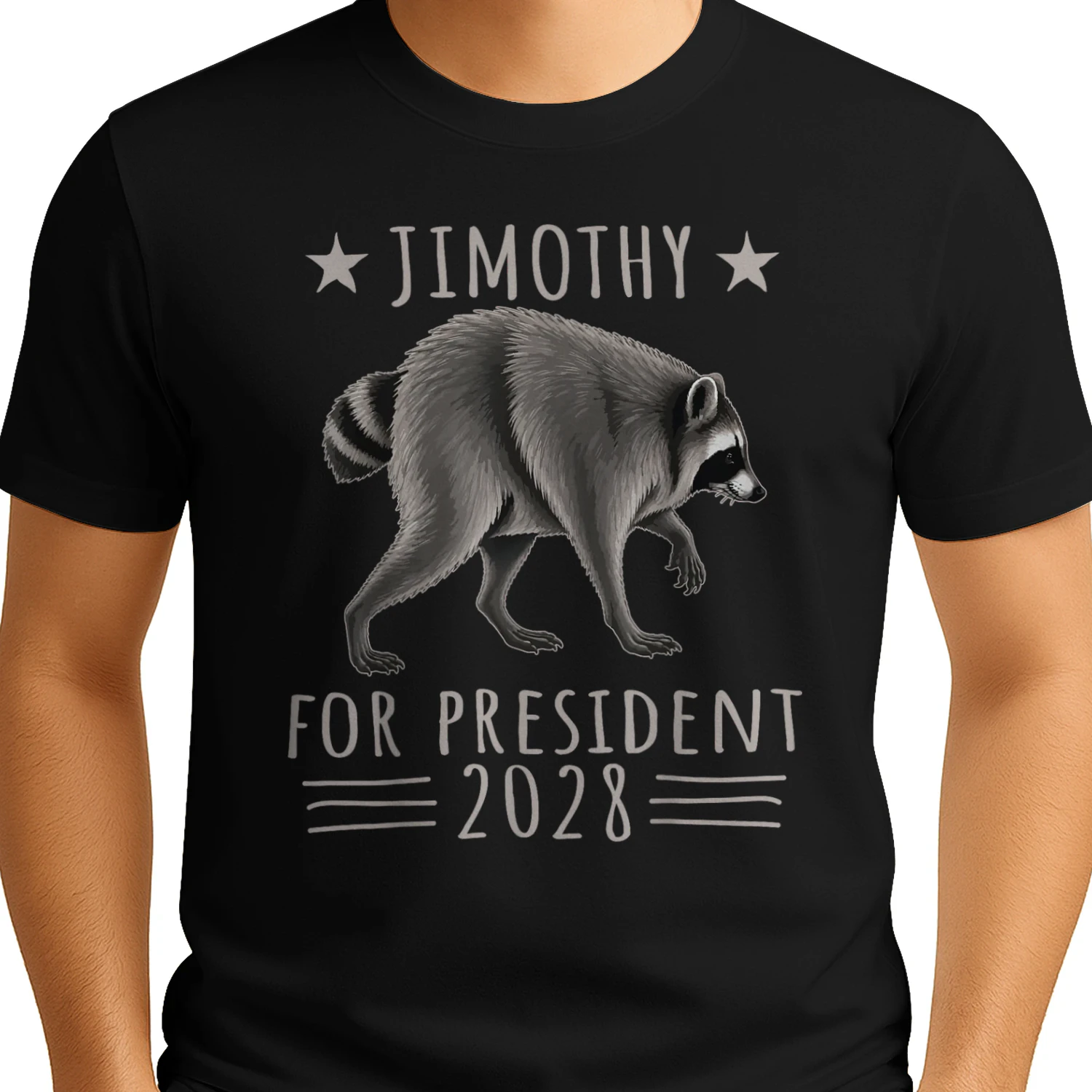 Viral Raccoon Timothy Jimothy for President 2028
