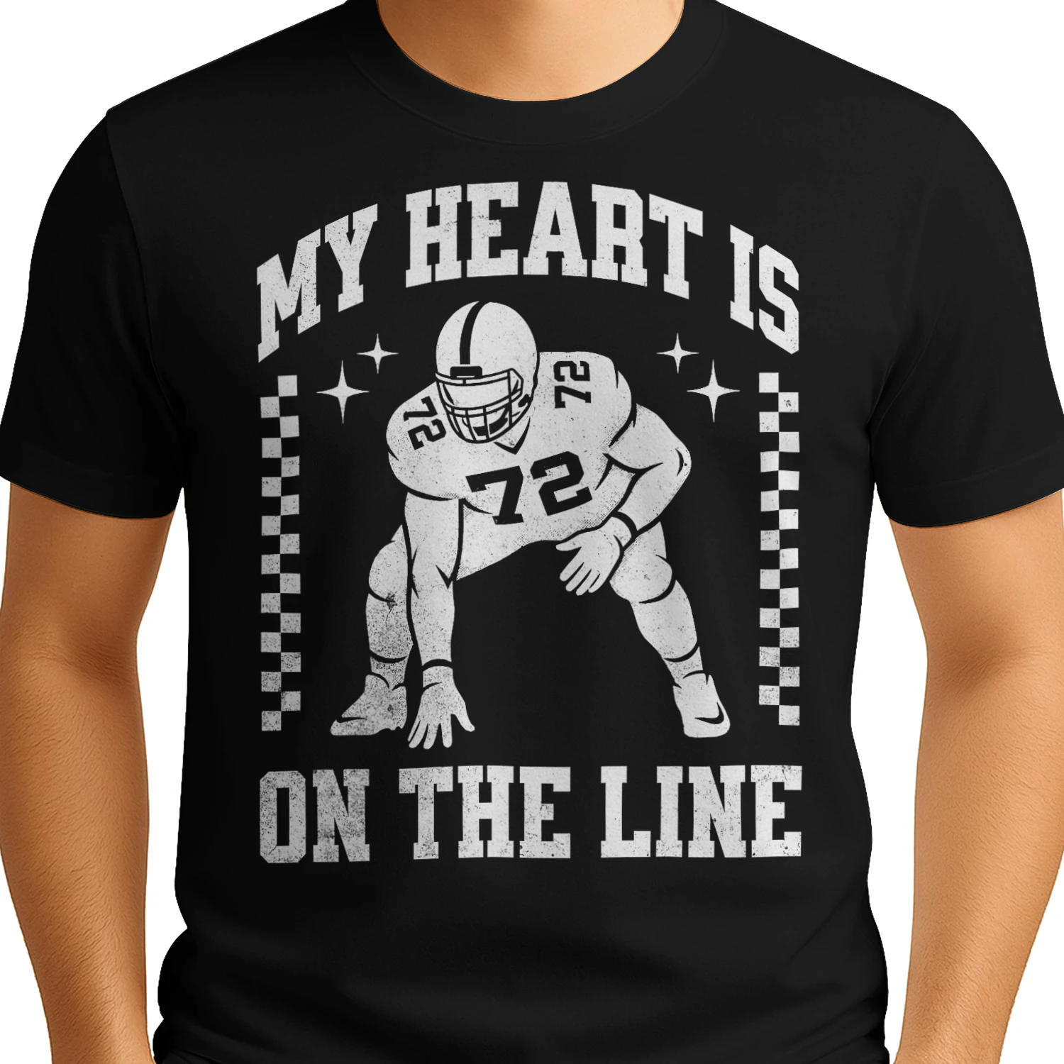 My Heart is On The Line Football 72