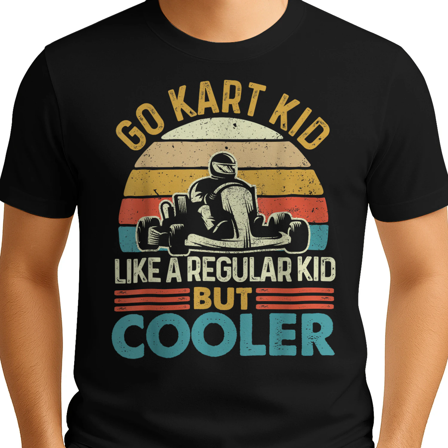 Go Kart Kid Retro Go Cart Racing