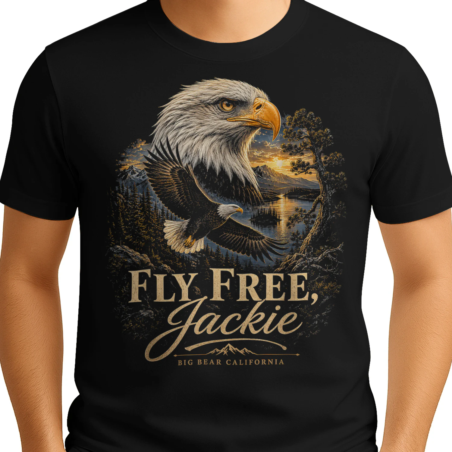 Fly Free Jackie Big Bear Bald Eagle Memorial