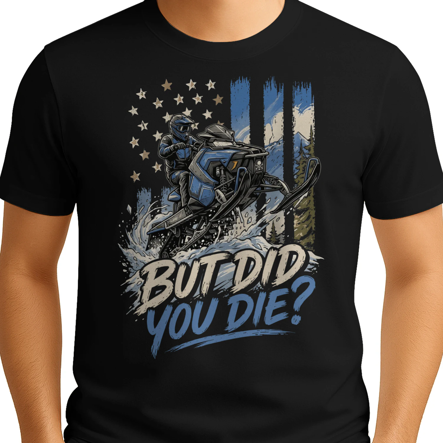 Snowmobile Sled But Did You Die