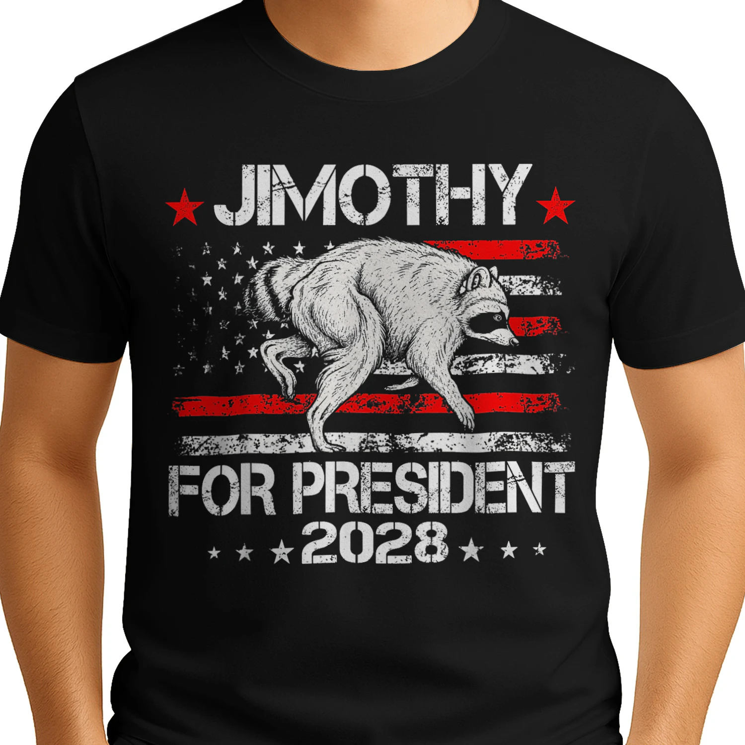Viral Raccoon Timothy Jimothy for President 2028