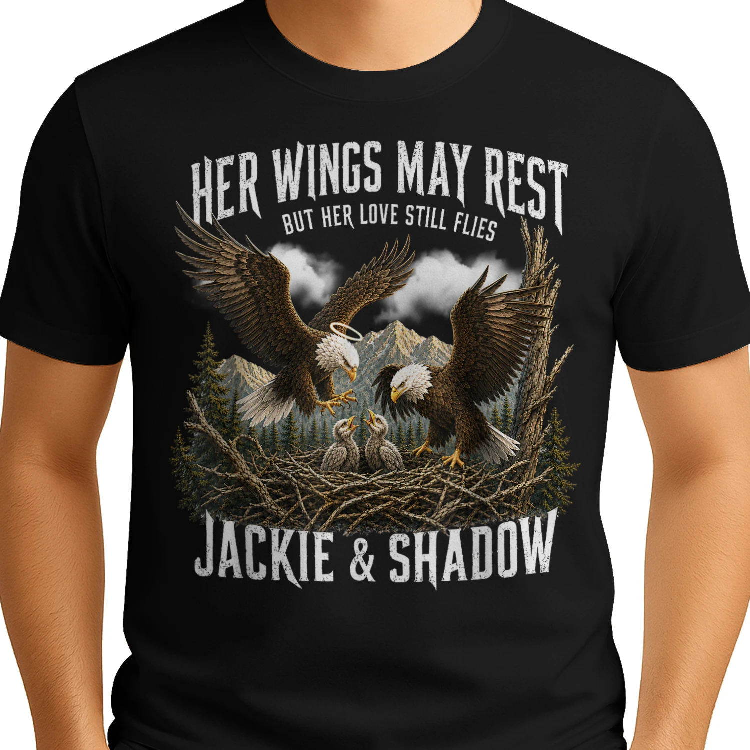 Jackie Shadow Bald Eagle Family Memorial Tribute