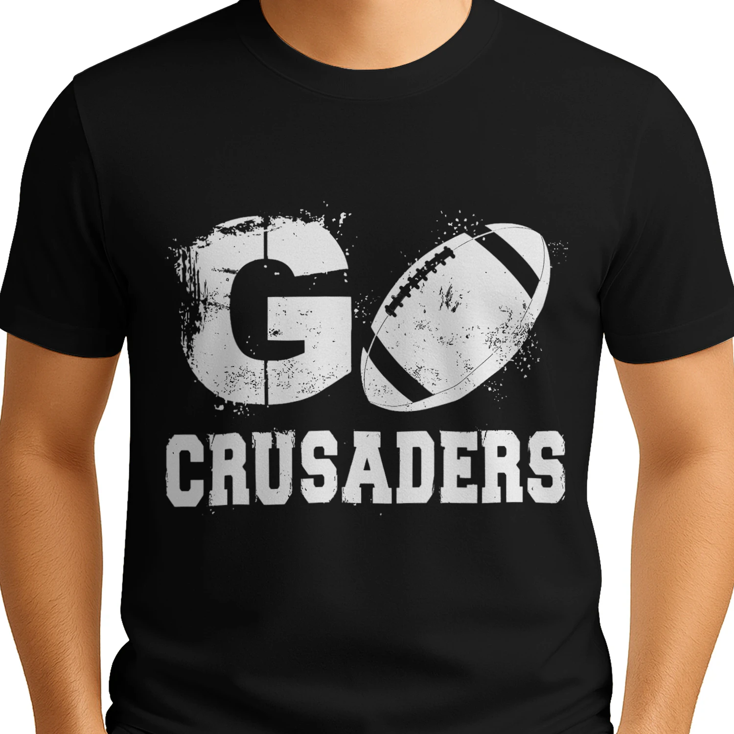 Go Crusaders Football Team Spirit