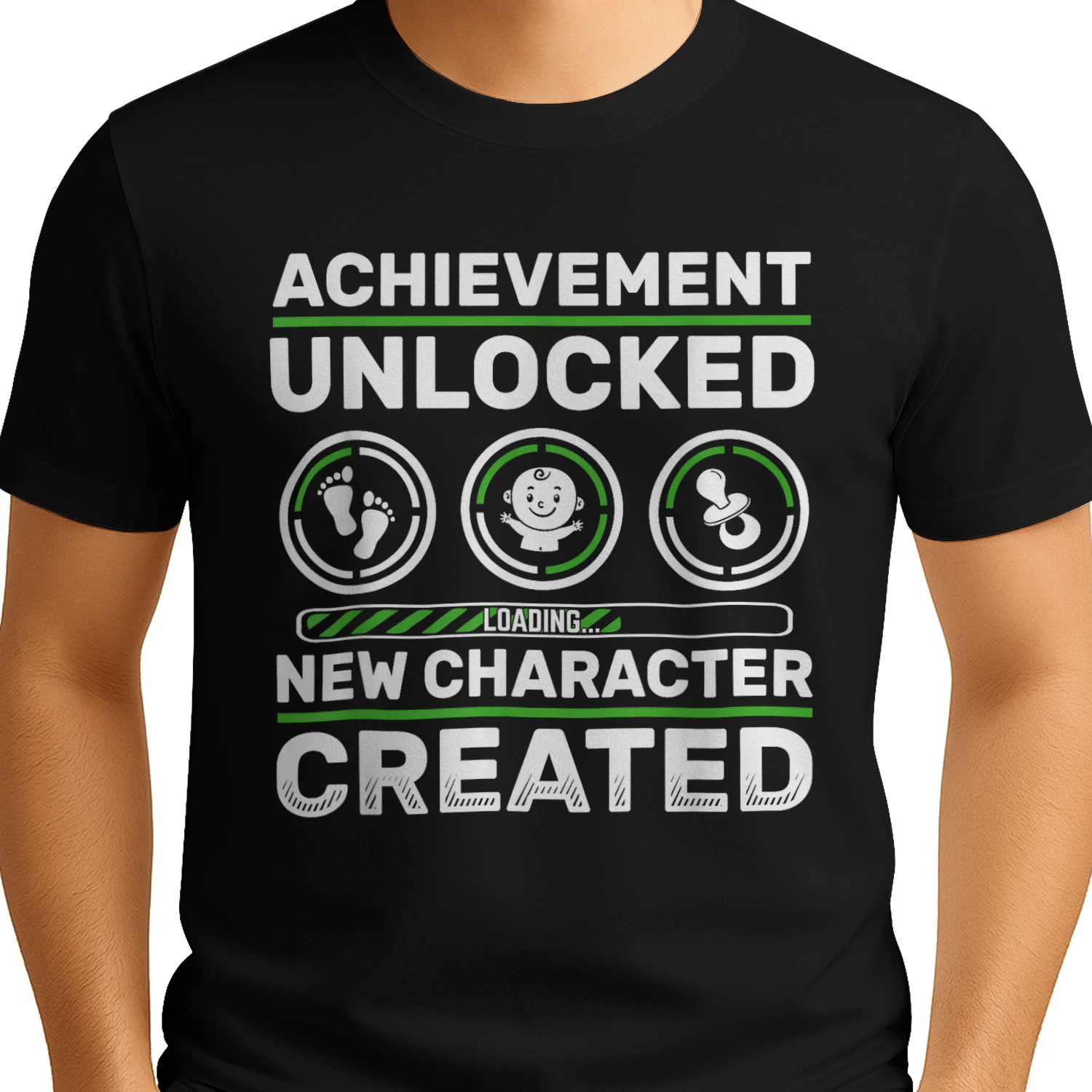 Schwangerschaft verknden Geschenk Zocker New Character Created