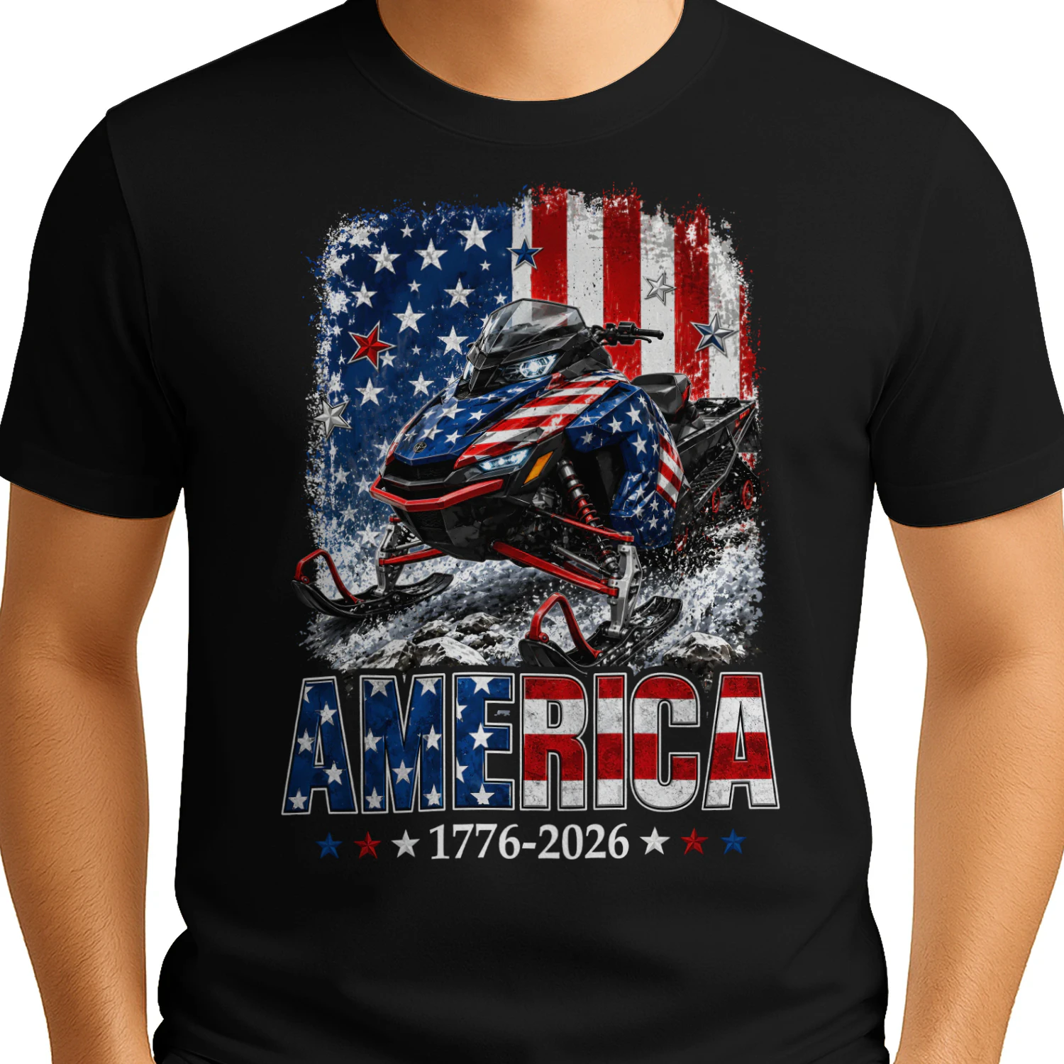 Snowmobile Sled America 1776 2026