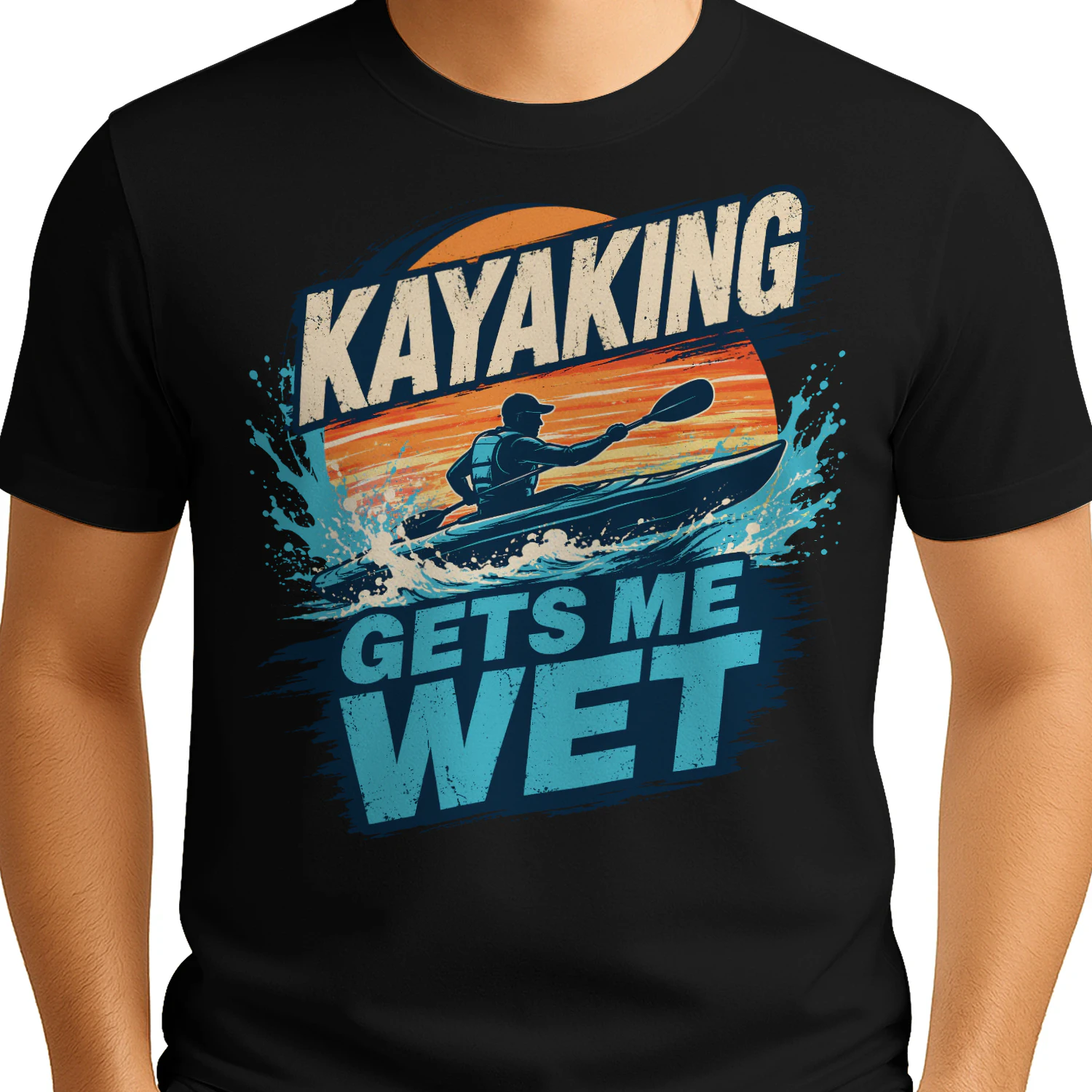 Kayaking Gets Me Wet