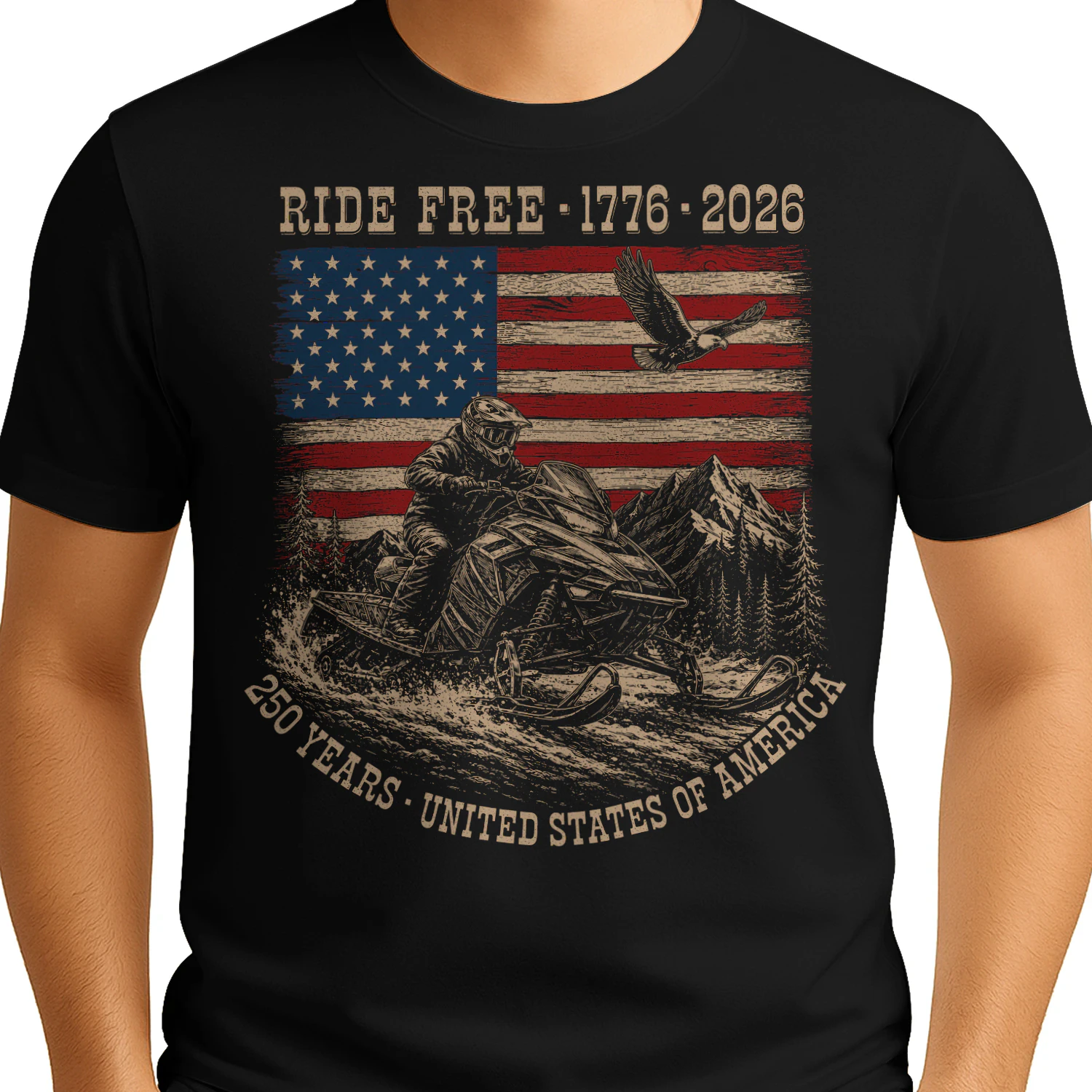 Snowmobile Sled Ride Free 1776 - 2026