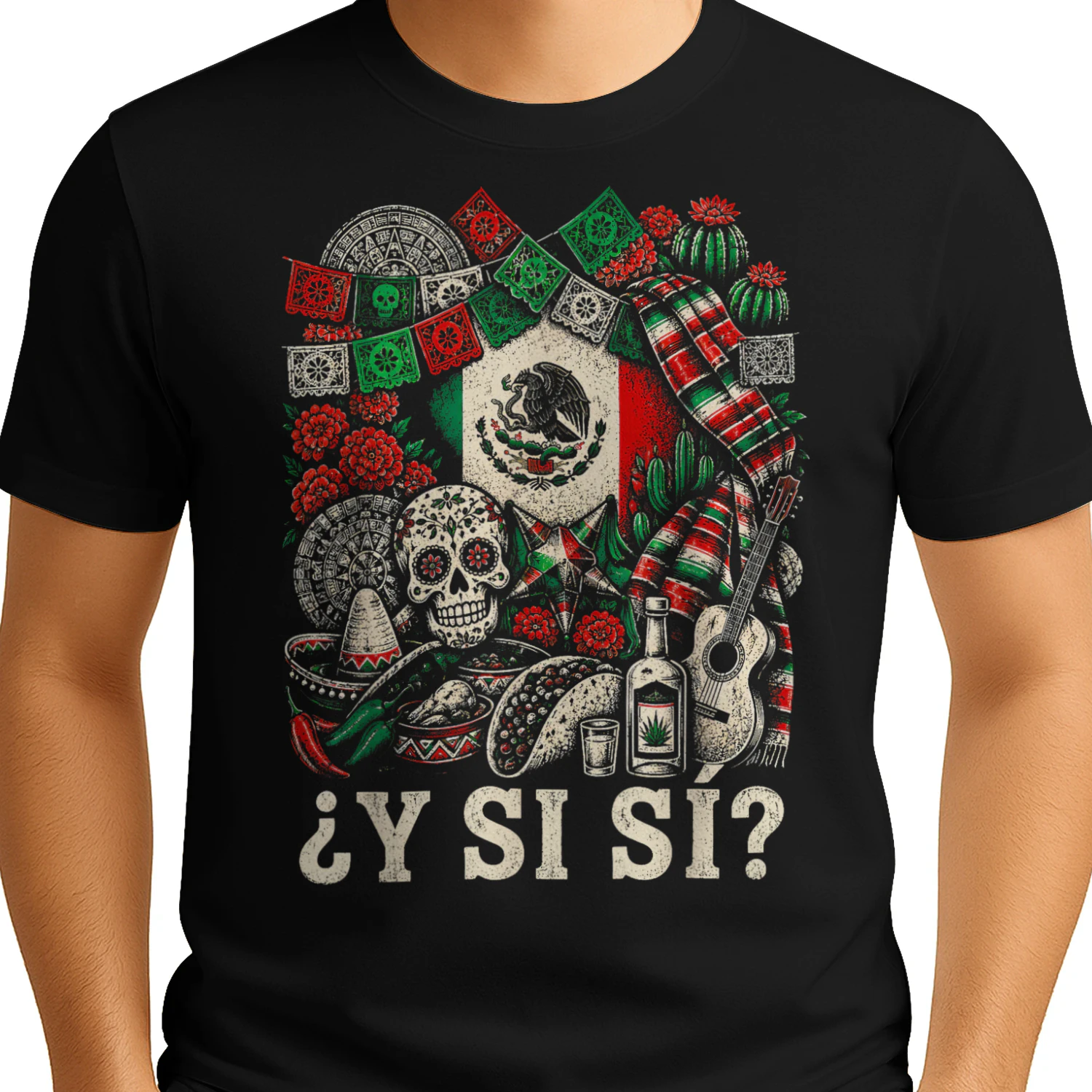 Y Si S Mexico Y Si S Flag Mexican Funny